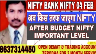 NIFTY BANK NIFTY 04 FEB