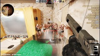 CSGO Zombie Escape Mod - Bathroom - Stage 1&2 - ze_bathroom_v2_5 - Boss FIGHT