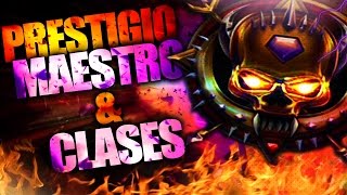 PRESTIGIO MAESTRO & MEJORES CLASES! | BLACK OPS 3 | Rubinho vlc