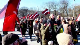 Ļeģionāru diena Rīgā 2013.03.16