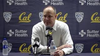 Cal Men's Basketball: Coach Mark Fox Press Conference (1/30/20)
