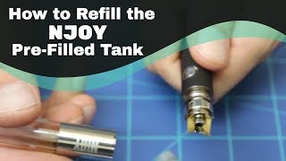 How To Refill The NJOY Pre Filled Tanks