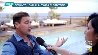 Otranto, i sigilli al Twiga di Briatore
