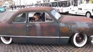 Hemsby 50 May 2013 CLASSIC CAR CRUISE 40s 50s 60s British American vehicles trucks hotrods