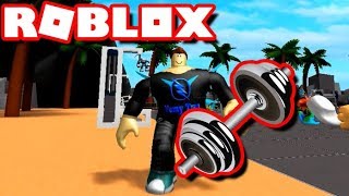 ROBLOX | Tập Tạ Cho Đô Đi Oánh Nhau Bao Tếu :)))) | Weight Lifting Simulator 2 | Vamy Trần