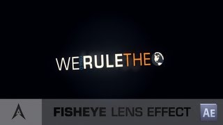 After Effects Tutorial - Wide angle Lens Effect