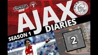 FM18 | Ajax Diaries  | Let's try a 4411 | Football Manager 2018