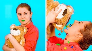 ВЕСЕЛЫЕ ЛАЙФХАКИ СО СТАРЫМИ ИГРУШКАМИ || Вторая жизнь игрушек от 123 GO! GOLD