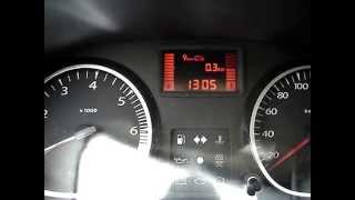 Бортовой компьютер РЕНО Дастер после 9999 км.
