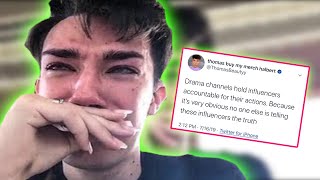 JAMES CHARLES CEASE AND DESIST