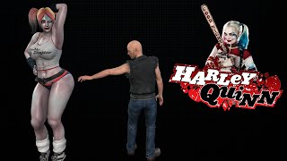 Tall Strong Woman Save Little Man | Margot Robbie as Tall Women | Margot Robbie Harley Quinn