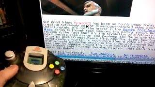 Dreamcast Connecting to "The Dreamcast Junkyard" - VIA Dial-Up on DREAMPI