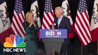 Joe Biden In Iowa: 'Our Democracy Is At Stake' | NBC News NOW