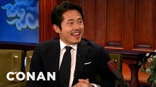 Steven Yeun Invites Conan To An Atlanta Strip Club - CONAN on TBS