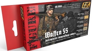 Тест краски АК interactive. На фигурке от Tamiya.