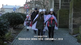 Tříkrálová sbírka 2018 - Chrudim 6.1.2018