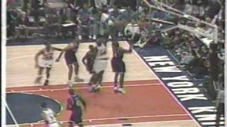 Charlotte Hornets VS NY Knicks Game 1 Part 8 of 11, 1997 NBA Playoffs  First Round