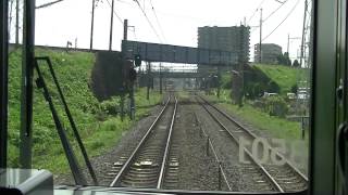 JR東海313系前面展望　関西線　快速　名古屋→亀山