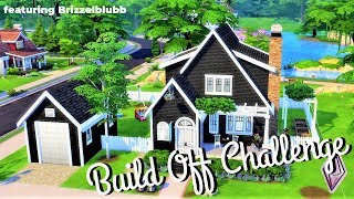 BUILD OFF CHALLENGE feat. BRIZZELBLUBB // The Sims 4 Speed Build
