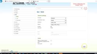 DSL G225 - Bridge Mode VDSL connection