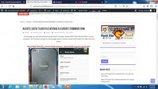 Alcatel 5023F Flash File