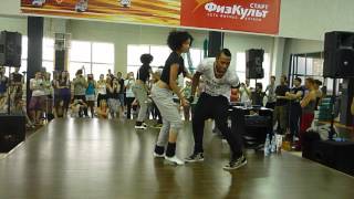 Diana Rodriguez y Yoandi Villaurrutia, Salsa, dia 1. Nizhniy Novgorod "Salsacon Timba"