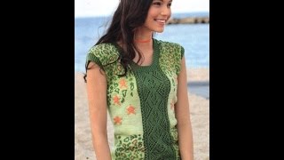 Летние Вязаные Кофты Спицами - фото 2018 / Summer Knitwear Sweatshirts spokes photo