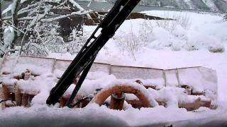 406 Unimog Plowing Snow in Alaska