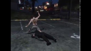 GTA OnLine 23/02/2016 Зарезал "редиску", мягко говоря!