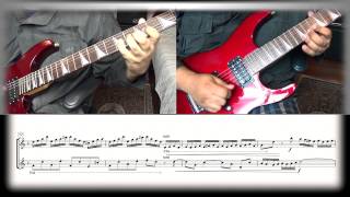 Double concerto in D minor  – BWV 1043 (Bach) – I. Vivace (2 electric guitars & orchestra)