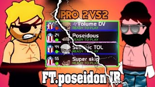 [Mini militia] Epic 2vs2 FT.Poseidon JR.. watch video end