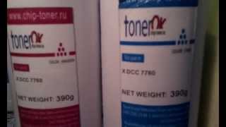 Тонер и чипы для заправки Xerox Phaser 7760