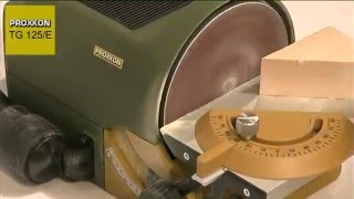 Шлифовальный станок TG 125 E Proxxon 27060