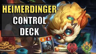 Beat The Meta | Heimerdinger Control Deck | Legends of Runeterra | Beta