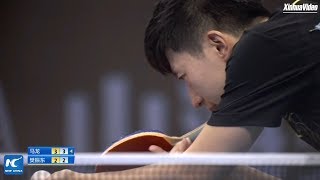 Beautifully Clever Serves and Receives in Table Tennis