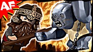 MINES OF MORIA 9473 Lego Lord of the Rings Set Animated Building Review