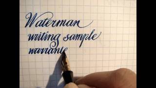 Warranted Flex nib