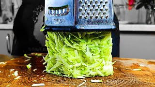 Невероятная вкуснота! Натерла кабачки и добавила яйца! Так вкусно, что готовлю часто
