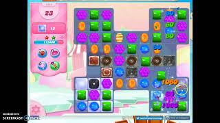 Candy Crush Level 1064 Audio Talkthrough, 3 Stars 0 Boosters