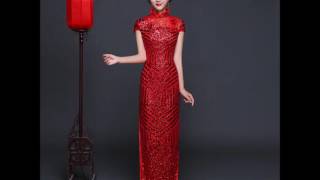 Áo dài Hương Đỗ sườn xám 2017