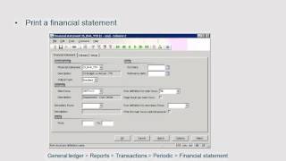 Dynamics AX 2009 Financial Dimensions Reporting