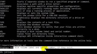 How to get the list of all commands in Windows command prompt