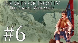 [6] Hearts of Iron IV - The Great War - Montenegro - Dig the trenches!