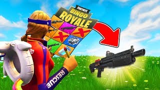*ULTIMATE* BINGO In Fortnite Battle Royale!