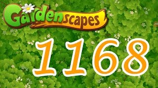 Gardenscapes level 1168