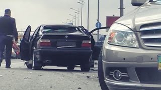Внезапный Маневр Mercedes Привел к Серьезному ДТП.