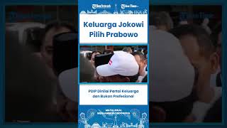 SHORT PDIP Dinilai Partai Keluarga dan Bukan Profesional, Lihat Saja Putri dan Kerabat Isi Jabatan