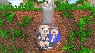 WIR SPIELEN MINECRAFT AUF ENGSTEM RAUM!