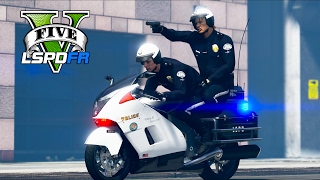 GTA 5 - LSPDFR Ep227 - TWO BAD COPS, ONE BIKE!!
