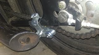 Успокоитель цепи мотоцикла
